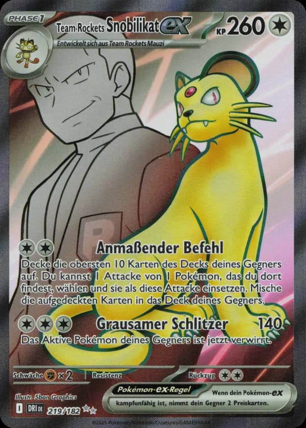 Team Rockets Snobilikat-ex