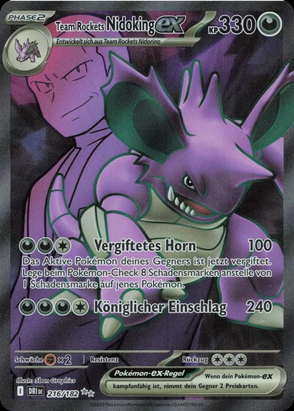 Team Rockets Nidoking-ex