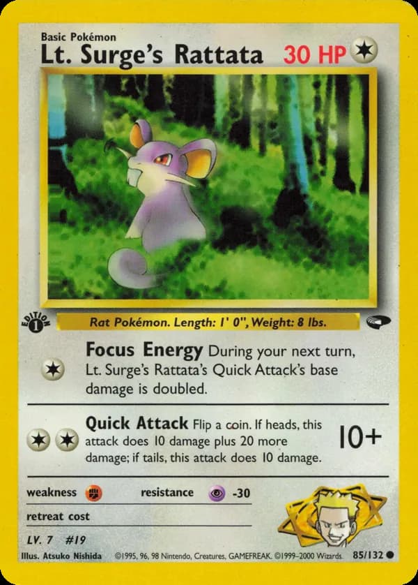 Lt. Surge’s Rattata