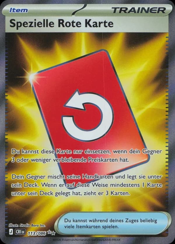 Spezielle Rote Karte