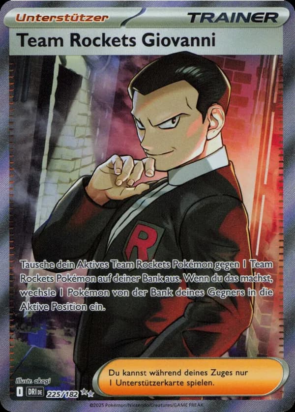 Team Rockets Giovanni